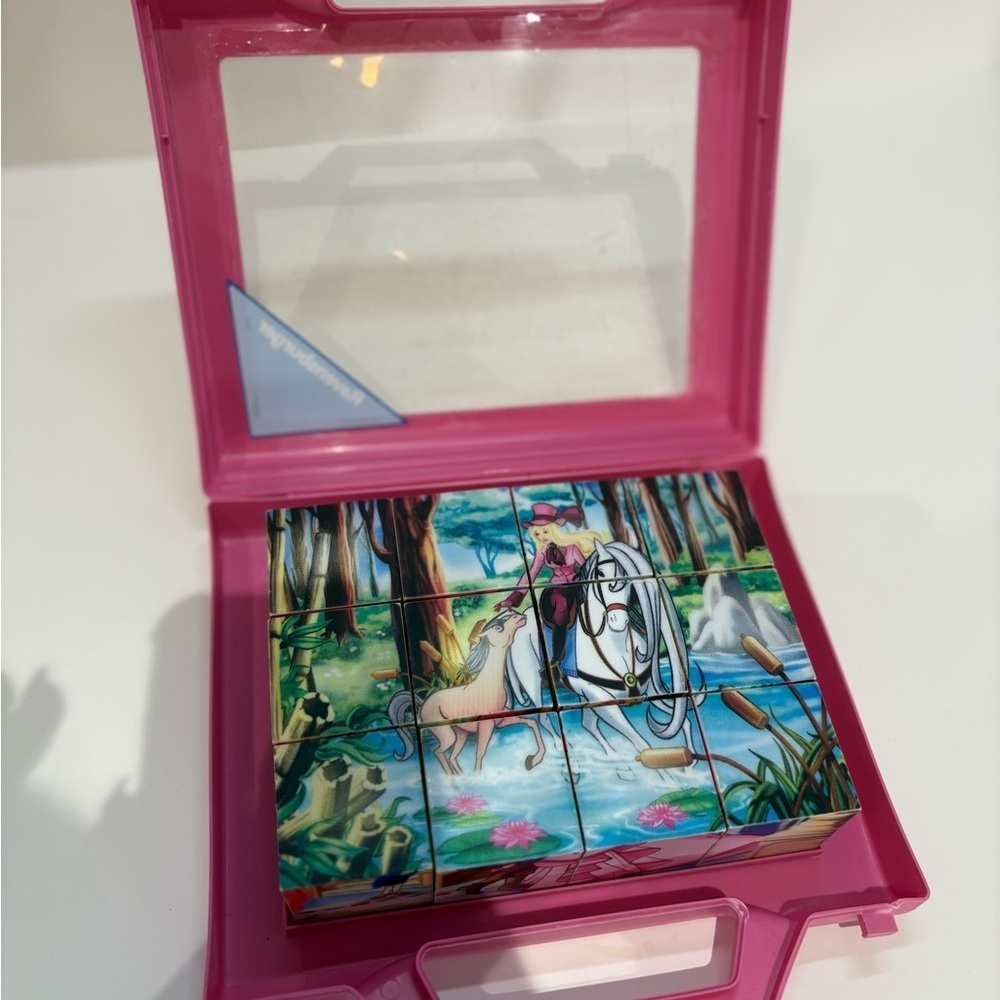 Ravensburger Pink Princess 9-1 Puzzle with Carrying Case-Complète - Picture 6 of 7
